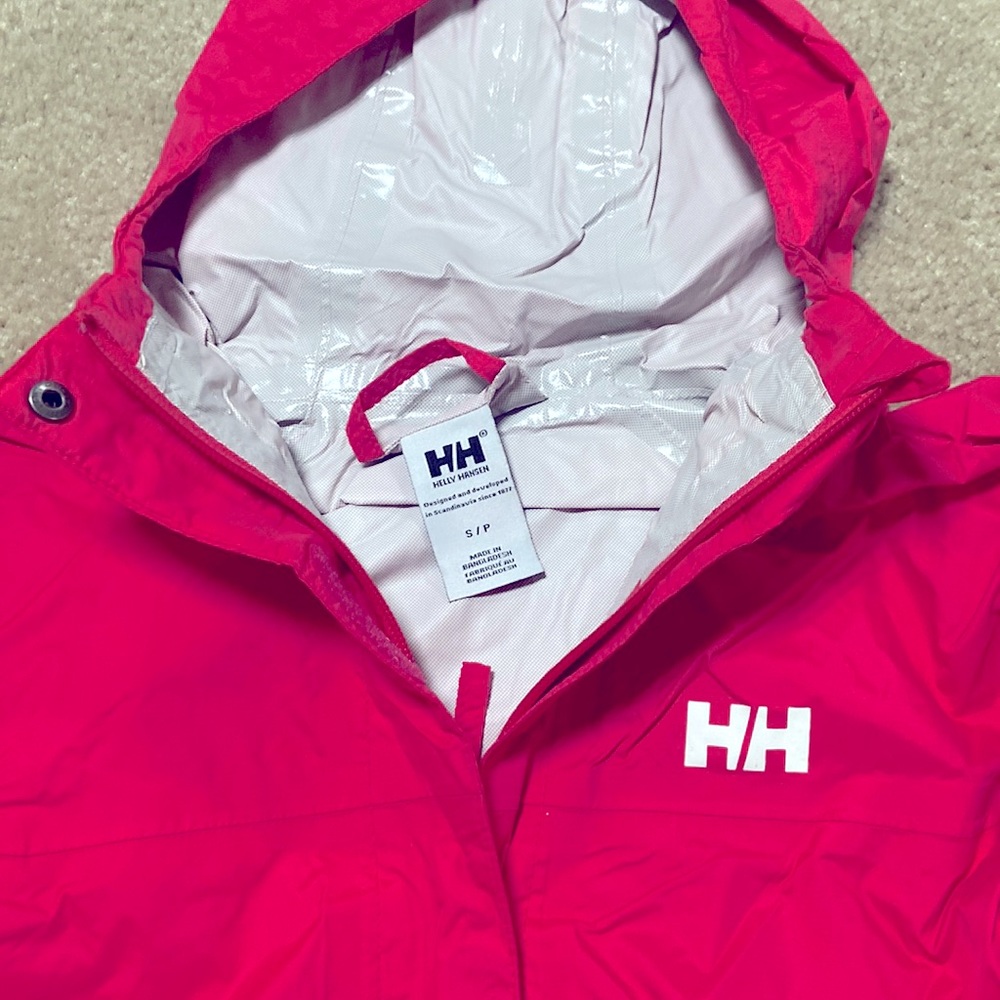 New Helly Hansen Pink Loke Shell Lightweight Wind… - image 2